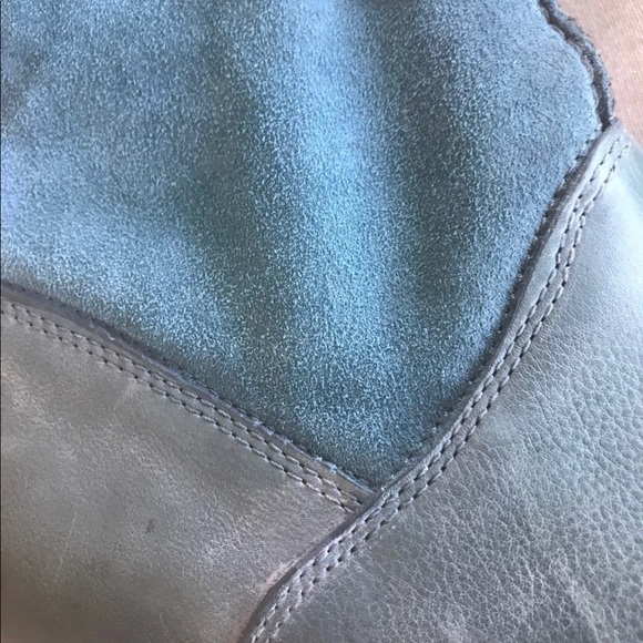 Venezia blue leather boots - Picture 3 of 6